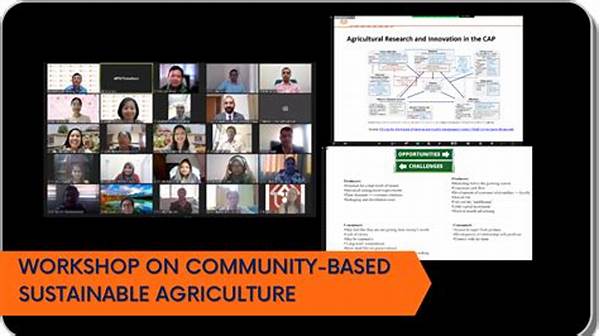 Boosting Community-based Sustainable Agriculture