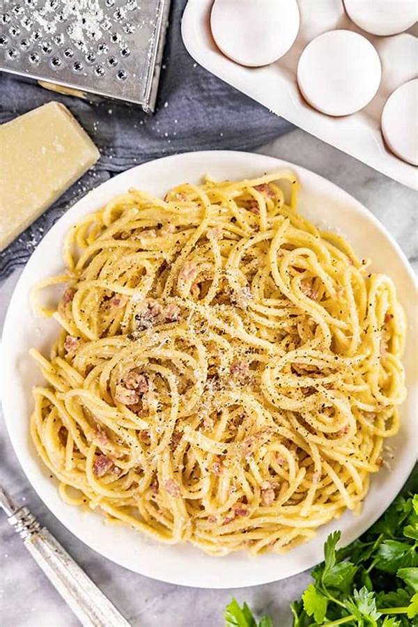 Perfect Italian Carbonara Sauce Method