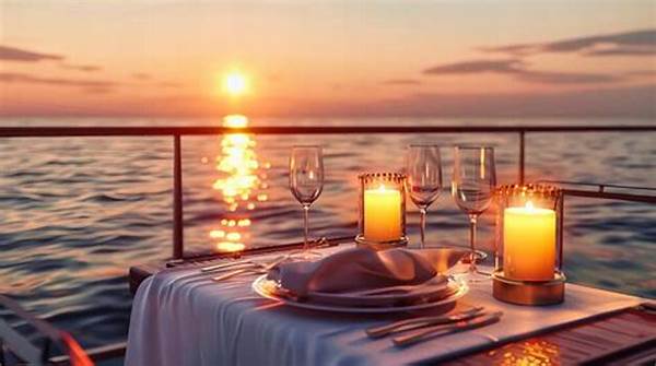 Intimate Ocean View Dining Setting