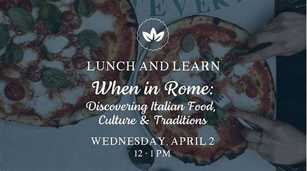 Urban Italian Food Culture