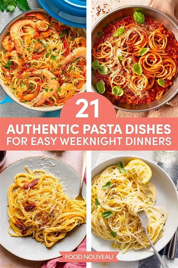 Authentic Downtown Pasta Dishes