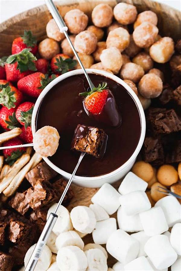 Decadent Chocolate Fondue Options