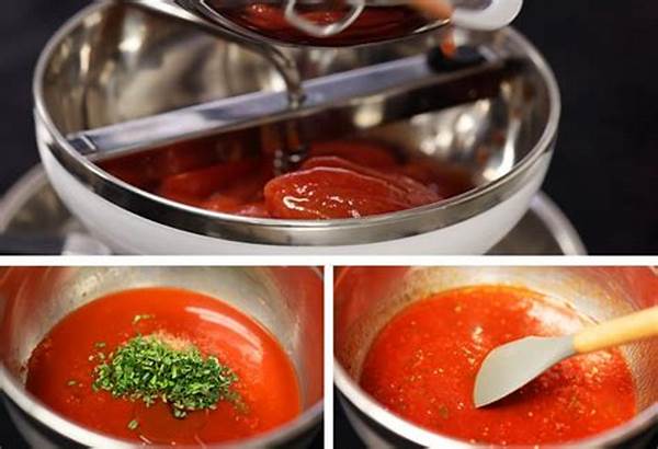 Artisan Sauce Mixing Strategies