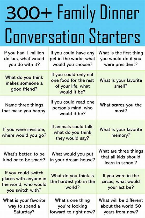 Kid-friendly Dinner Conversation Starters