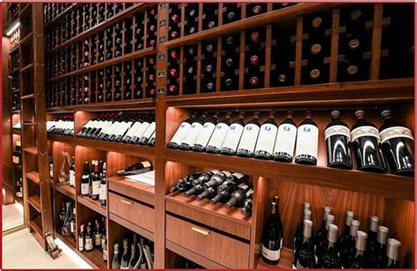 Luxury Restaurant Wine Selection